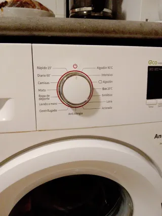 Lavadora DAEWOO 8kg A+++