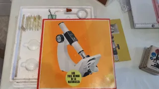 Microscopio Antiguo Años 70