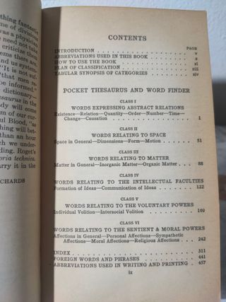Roget's Pocket Thesaurus - Pocket Books (1946)