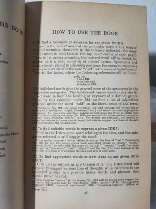 Roget's Pocket Thesaurus - Pocket Books (1946)