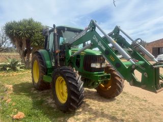 Tractor John Deere 6330 con pala