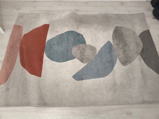 Alfombra grande abstracta 132x190