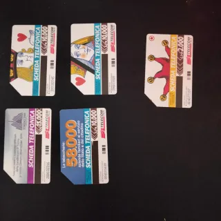 Schede telefoniche tiratura limitata