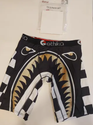 Ethika Calzoncillos Tiburón y Cuadros