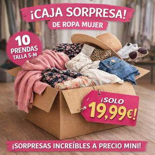 ¡Caja Sorpresa! Ropa Mujer Talla S-M