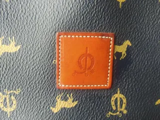 Bolso El Caballo Azul y Marrón