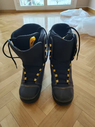 Tabla Snow Nidecker + Fijaciones + Botas + Gafas