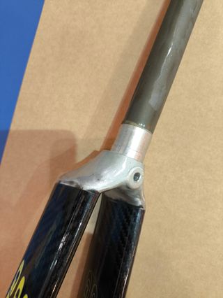 Horquilla carbono bici carretera 650