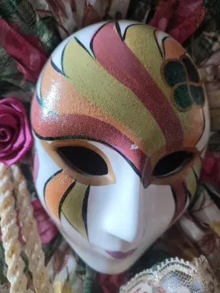 Máscaras Venecianas Decorativas Cerámica