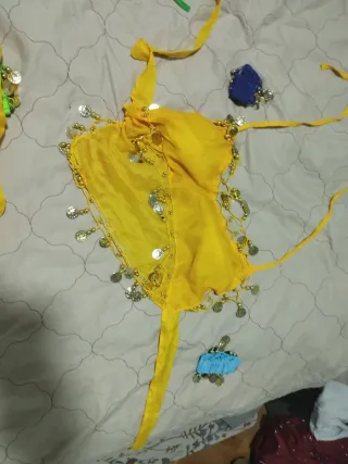 Disfraz Danza Árabe diademas y pulseras