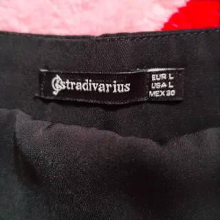 Mono pantalón negro ancho