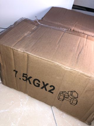 Mancuernas 7.5kg Nuevas (Par)
