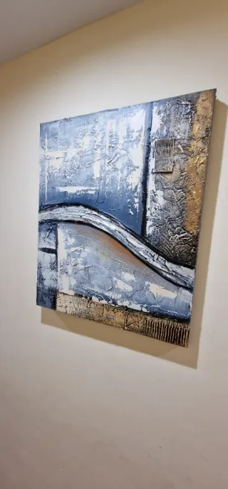 Cuadro Decorativo Metal y Piedra 8€ CADA UNO