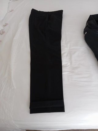 Traje de vestir negro talla 44