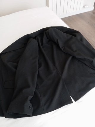 Traje de vestir negro talla 44
