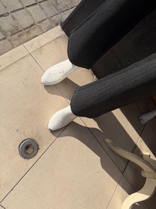 Conjunto Zara Chaleco y Pantalón Gris