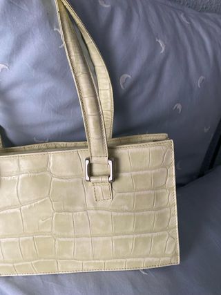 Bolso piel efecto cocodrilo a estrenae