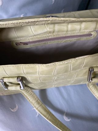 Bolso piel efecto cocodrilo a estrenae