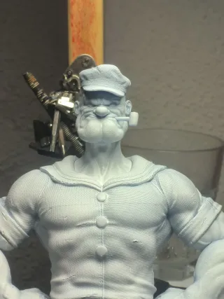Figura Popeye el Marino para pintar