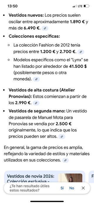 Vestido de Novia Pronovias Barcelona offwhite