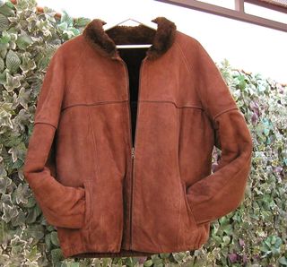 Cazadora Piel Vintage Forrada T-50