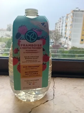 Yves Rocher Framboise & Menthe Poivrée Gel Duche
