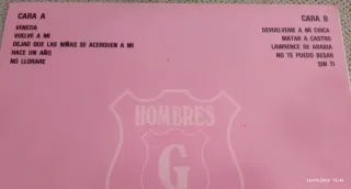 Disco Hombres G 1er Álbum Vinilo