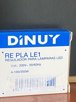 Regulador LED DINUY RE PLA LE1 230V