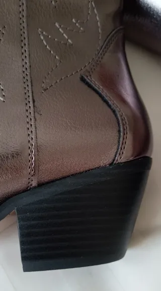 Botines metalizados Sfera, 36