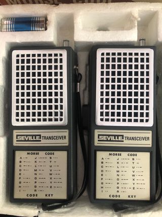 TRANSCEIVER-VINTAGE SEVILLE (Perfecto estado)