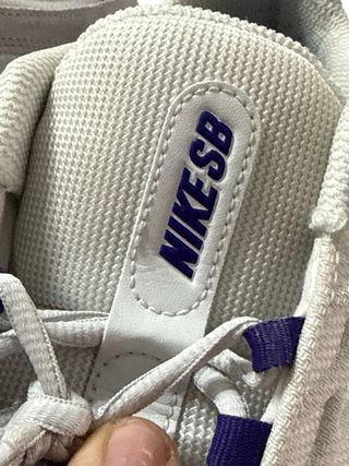 Zapatillas Nike SB Grises y Moradas Talla 44.5