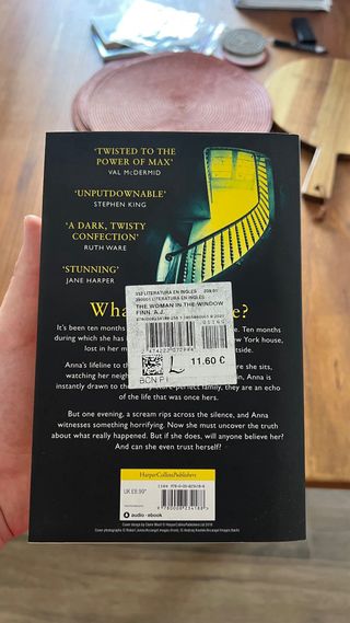 Libro “The woman in the window”