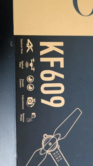 Dron OBEST KF609 gris y negro