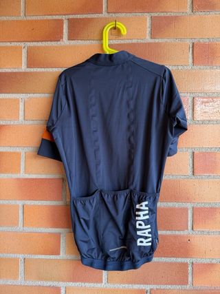 Maillot Rapha Talla XS Azul Naranja