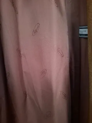 Abrigo largo marrón mujer