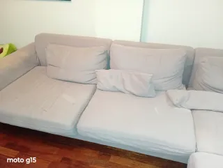 Sofá modular gris 3m x 2.80m