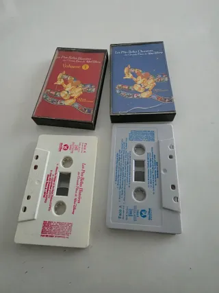 Lote 2 Cassettes Disney Vintage Franceses