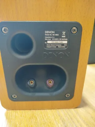 Altavoces Denon SC-M53 Marrones