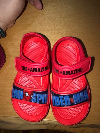 Sandalias Spiderman niño
