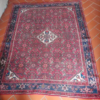 Tappeto Persiano Lana Rosso Blu 200x160