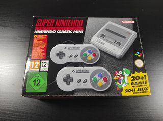 Super Nintendo Classic Mini (Totalmente IMPOLUTA)