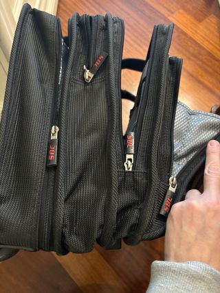 Borsone porta pc e documenti a scomparti rotelle