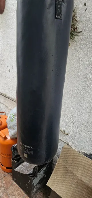 Saco de boxeo negro