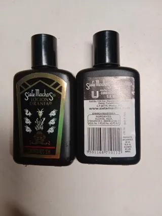Loción Urania Siete Machos, lote de 2 botes, 50ml,