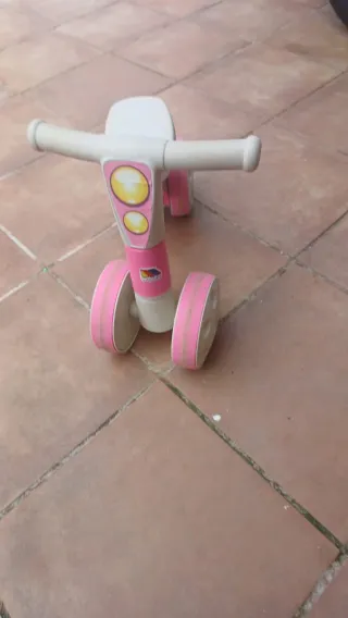 Triciclo infantil rosa