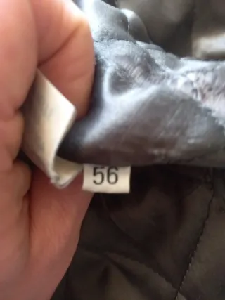 Giacca in pelle J&W Nera Taglia 56