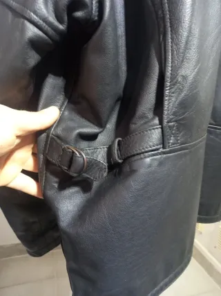 Giacca in pelle J&W Nera Taglia 56