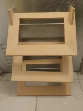 Revistero de madera Ikea