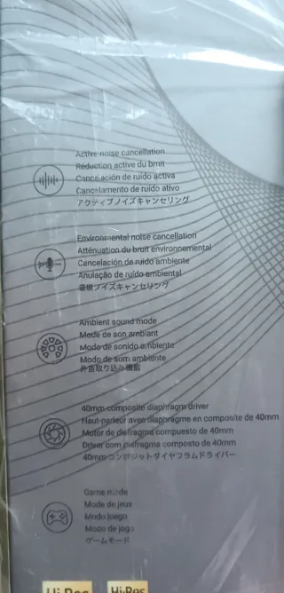 Auriculares híbridos Inalámbricos Cancelación Ruid