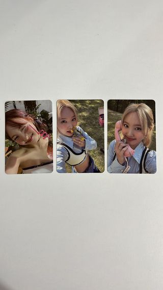 Photocards oficiales Nayeon Twice